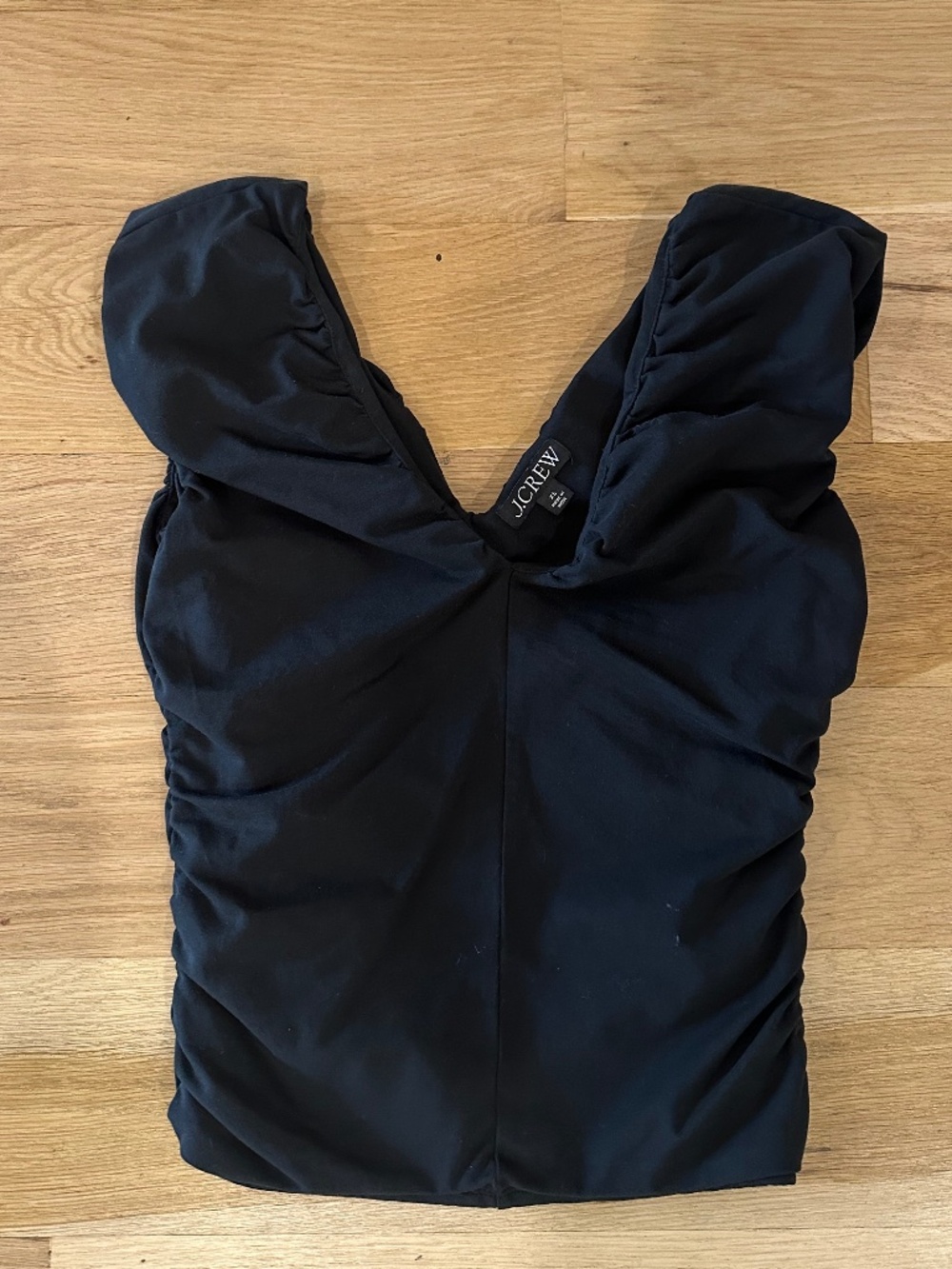 J Crew Sleeveless Black Top in Size XS